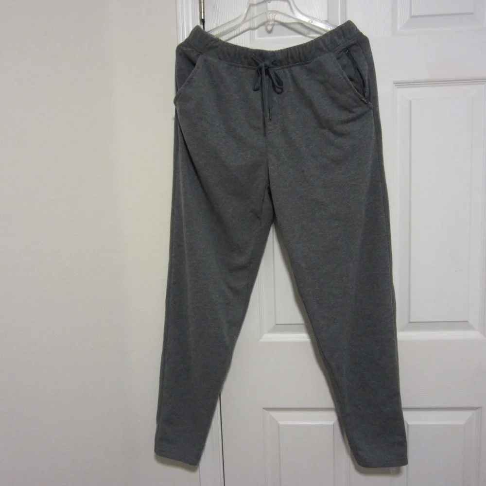 Eddie Baure men's M Lounge Sweatpants pull on pants , grey, cozy comfy